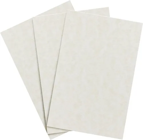 Miniatura 9 de Cartulina de pergamino natural – Tarjeta de pergamino multiusos para certificados, menús e invitaciones de boda Peso medio 65 libras (6.21 oz/m²)