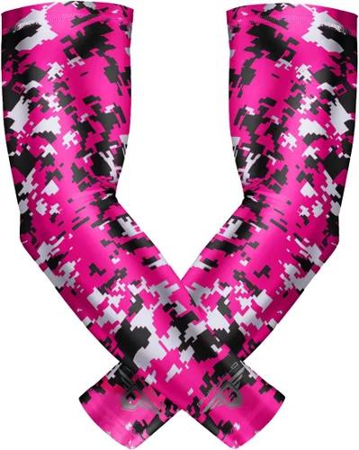 Miniatura 13 de Bucwild Sports Baseball Arm Sleeve - Youth & Adult 1 Pair - Football Basketball Cycling Tennis Bandera de EE.UU