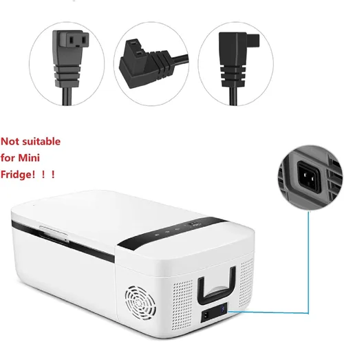 Miniatura 4 de Cable de alimentación de CC de 12 V/24 V para refrigerador de coche, refrigerador, congelador, compatible con refrigerador portátil de coche