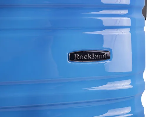 Miniatura 109 de Rockland - Maleta de viaje Melbourne, rígida y expandible, con ruedas giratorias, Azul