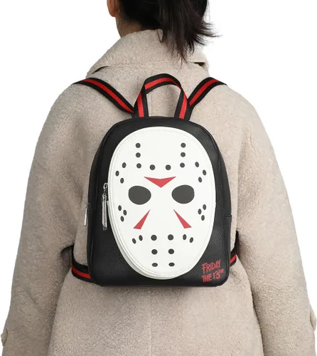 Miniatura 7 de Friday the 13th Jason Glow In The Dark Mini Mochila, Negro -, Personalizado