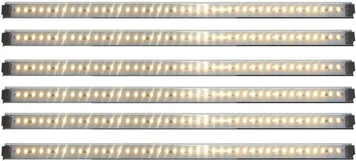 Miniatura 6 de Inspired LED® Serie Pro Paquete de 6 paneles LED de 42 ~ 6000K Blanco frío Paneles de luz LED