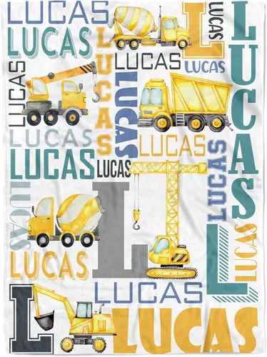 Miniatura 15 de MDPrints - Mantas de bebé personalizadas de vaca para niños, manta personalizada con nombre de bebé, regalo personalizado para recién nacido