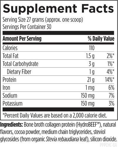 Miniatura 2 de Designs for Health Proteína en polvo de caldo de hueso, 0.74 oz de aislado de proteína de carne de res rica en colágeno alimentado con pasto