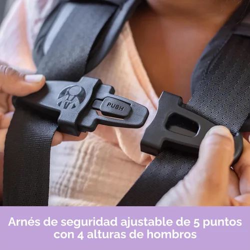 Miniatura 10 de Baby Trend Hybrid SI 3 en 1 Asiento elevador combinado para coche con protección contra impactos laterales, Hoboken Teal