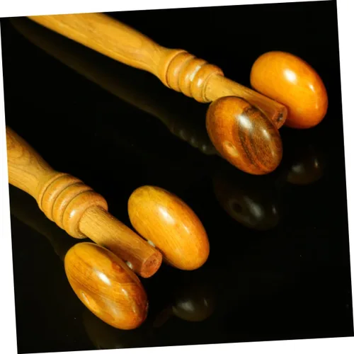 Miniatura 4 de KOMBIUDA 4 unids herramienta de masaje de nariz Yoga Relax Rod masajeador rodillo para nariz cuidado de la piel rodillo de hombro rodillo facial