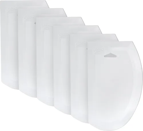 Miniatura 3 de Ateco Raspador grande de plástico y glaseado más suave, color blanco