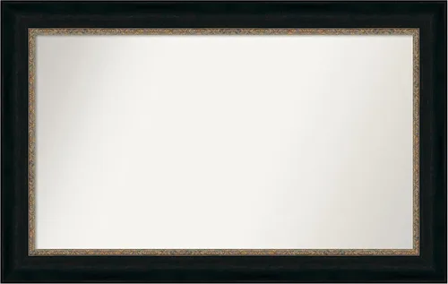 Miniatura 200 de Amanti Art Espejo personalizado, espejo de baño de bronce Milano, espejo de pared o espejo de tocador de baño sobre el fregadero