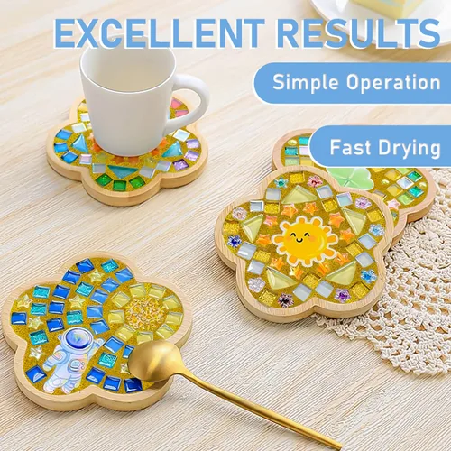 Miniatura 6 de Lechada de mosaico de cristal, herramientas de azulejos de mosaico, accesorios de azulejos de mosaico – Esencial para el empastado hecho a mano