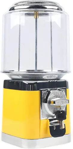 Miniatura 7 de YIYIBYUS Máquina automática de dulces de suministro azul/amarillo de 16 pulgadas, máquina expendedora de juguetes, máquina de huevos doméstica