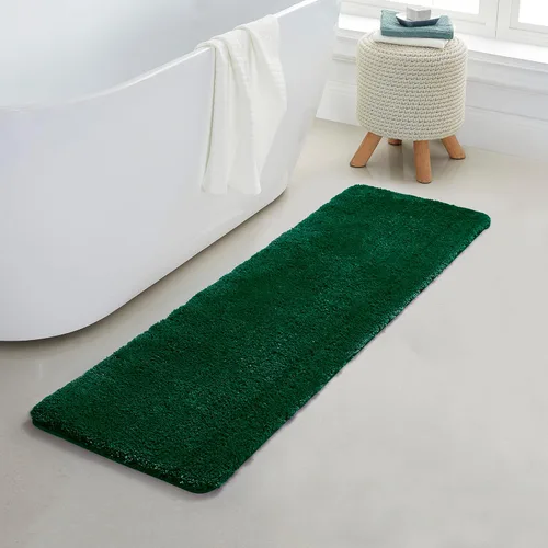 Miniatura 24 de YHF - Alfombras de baño de 20 x 32 pulgadas, extra gruesas y suaves, de microfibra peluda, lavables a máquina, alfombras de baño absorbentes, tapete