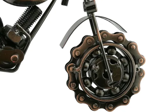 Miniatura 5 de Winterworm Arte creativo retro de hierro modelo de motocicleta de metal colección Moto Adornos simples y modernos para decoración del hogar