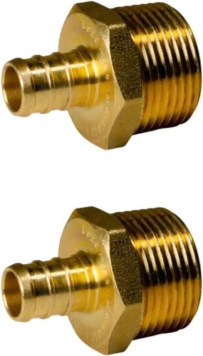 Miniatura 28 de XFITTING 1 pulgada Pex x 1 pulgada Adaptador Femenino NPT, 23-4-3=2X, 2 Piezas