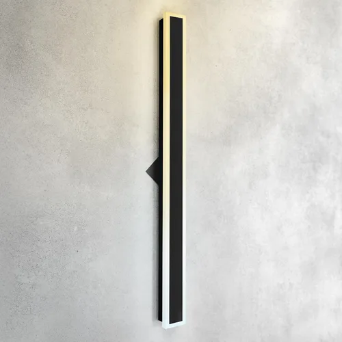Miniatura 46 de ASD Lámpara LED de montaje en pared de 18 pulgadas de largo, aplique lineal para exteriores e interiores 3CCT, regulable, impermeable