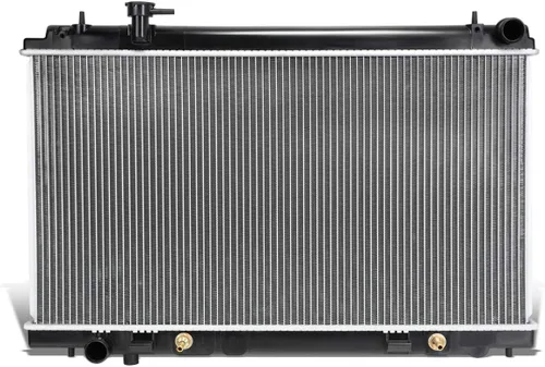 Miniatura 12 de DNA Motoring OEM-RA-2692 Radiador de refrigeración de aluminio estilo OE compatible con 04-09 Quest 3.5 AT, 28-5/8 pulgadas de ancho x 17-3/4