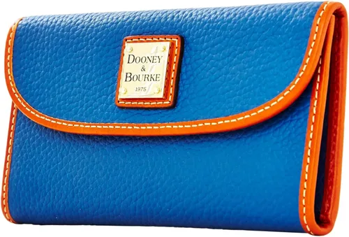 Miniatura 2 de Dooney & Bourke Billetera, cartera de embrague continental de grano de guijarros