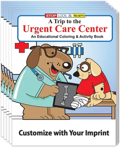 Miniatura 9 de ZOCO – Visita al Centro de Atención de Urgencias – Libros educativos para colorear para niños (paquete de 50 unidades, con crayones) – Seguridad