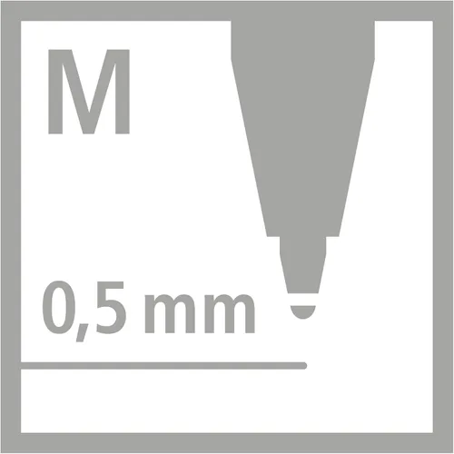 Miniatura 3 de Stabilo Recambio de bolígrafo de 0.020 in, color negro