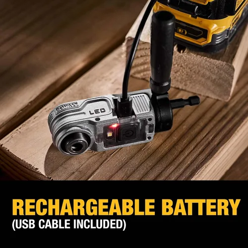 Miniatura 7 de DEWALT FLEXTORQ - Fijación modular de ángulo recto iluminada para controlador de impacto (DWALRAFT)