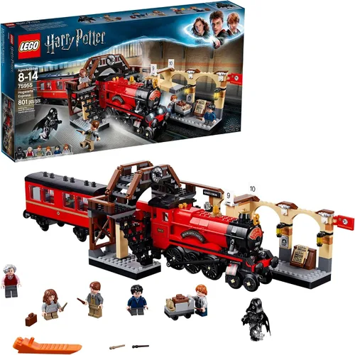 LEGO Harry Potter Hogwarts Express 75955 - Juego de construcción de tren de juguete que incluye tren modelo y minifiguras de Harry Potter, Hermione