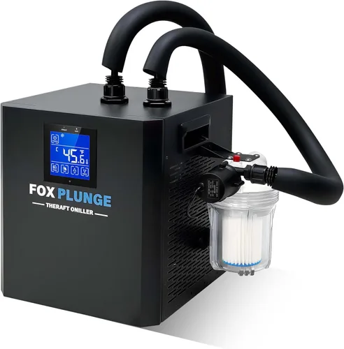 Miniatura 11 de Enfriador de inmersión en frío 1HP para bañeras de hielo, enfriador de agua para baño de hielo con bomba y filtración doble, enfriamiento rápido