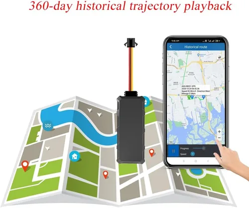 Miniatura 4 de Rastreador GPS con cable duro para vehículos, suscripción de un mes incluida, dispositivo de seguimiento de automóvil con cable 4G para vehículos