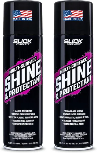 Miniatura 14 de Slick Products - Capa protectora Shine & Protectant para plásticos, vinilo, goma, fibra de vidrio y más