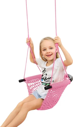 Miniatura 16 de JKsmart Columpio para niños pequeños, columpio para niños, juego de columpios seguros para niños, perfecto para interiores, exteriores, patio