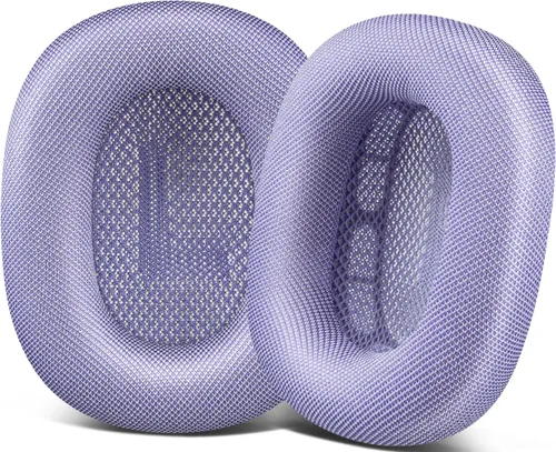 Miniatura 11 de SOPROM - Almohadillas para auriculares Airpod Max, fundas de repuesto para almohadillas de oído con tela de malla duradera, espuma más suave - Verde