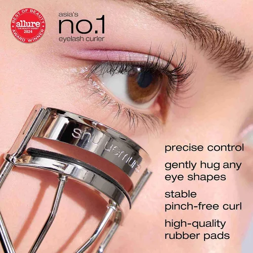 Miniatura 3 de Shu Uemura Iconic Eyelash Curler, Achieve Precise Control and Long-Lasting Curl - Includes Silicone Replacement Pad. Professional Makeup Artist Tool