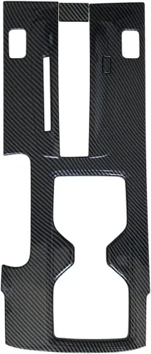 Miniatura 9 de ruihe Patrón de fibra de carbono para palanca de cambios de coche, panel de consola, cubierta de marco compatible con Honda Accord 2013 2014 2015