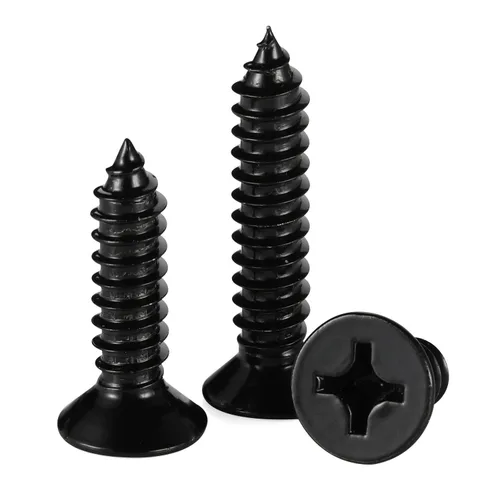 Miniatura 15 de Mellewell Tornillos para chapa metálica de cabeza plana #14 x 3 (disponibles de 5/8 a 3 pulgadas), tornillos para madera, acero inoxidable 304 18-8