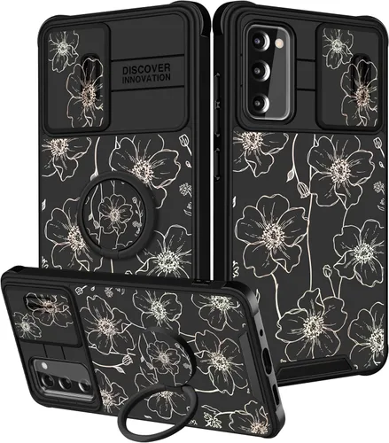 Miniatura 68 de Funermei Funda para teléfono Samsung Galaxy Note 10 Plus – Funda femenina bonita para niñas, diseño inspirador estético con funda para cámara