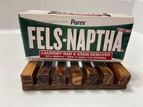 Miniatura 6 de Fels Naptha Detergente para ropa y jabonera de madera Supreme Shop TDV (2 bar jabón)