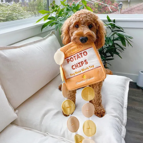 Miniatura 6 de CHEWFFON Juguetes de Rompecabezas de Enriquecimiento para Perros, Juguete Interactivo Snuffle Crinkle para Premios contra el Aburrimiento
