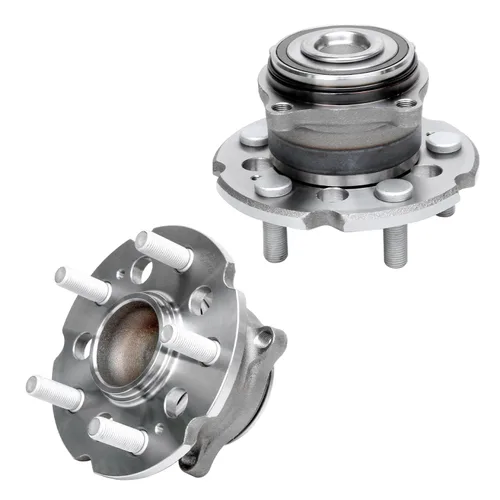 Miniatura 36 de Detroit Axle - Bujes de rodamiento de rueda traseros de 2 piezas para Volkswagen Jetta Beetle Golf City Audi TT Quattro, 2 rodamientos de ruedas