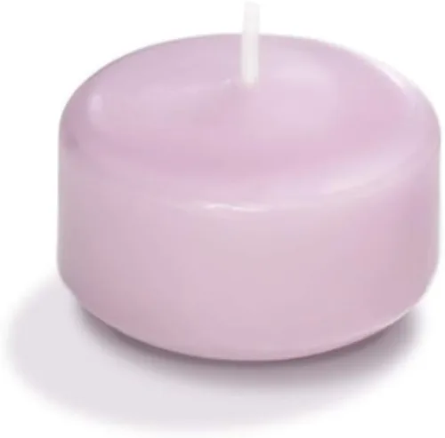 Miniatura 22 de yummi Caja de 18 velas flotantes color rojo rubí de 3 pulgadas