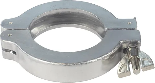 Miniatura 5 de HFS (R) 2 unids/paquete, KF-16 (NW-16) Juego de abrazaderas de vacío de aluminio, abrazadera de tuerca de ala rápida y anillo de centrado, con junta