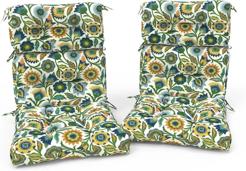 Miniatura 11 de Cojines Adirondack para sillas de patio con respaldo alto para exteriores, cojines Adirondack para jardín, porche, uso en sillas de oficina en casa