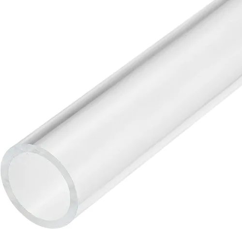 Miniatura 31 de MECCANIXITY Tubo acrílico transparente rígido redondo tubo 145 mm (5.7 ") ID 150 mm (6") OD 6" para lámparas y linternas, sistema de refrigeración