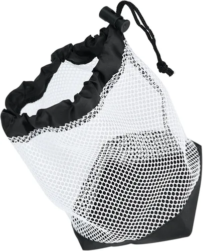 Miniatura 7 de Fydun Bolsa para sostener, bolsa de malla de nylon con cordón de 36 bolas titular de almacenamiento de red accesorio