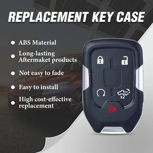 Miniatura 4 de Keymall Reemplazo de llavero remoto de entrada sin llave para GMC Acadia 2021 2022 2023 /para GMC Terrain 2021 2022 2023 2024/para Chevy Chevrolet