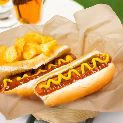 Miniatura 5 de Fumete Paquete de 500 hojas de papel encerado de 12 x 12 pulgadas para comida delicatessen, antiadherente, hamburguesas, hamburguesas, sándwiches