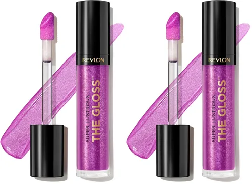 Miniatura 19 de Brillo de labios Revlon súper brillante, 0.13 onzas líquidas. 207 Cielo rosa
