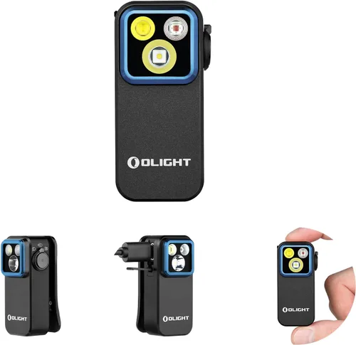 Miniatura 14 de OLIGHT Oclip Pro Linterna EDC de clip, recargable de 500 lúmenes con tres soluciones de iluminación, carga tipo C, luces magnéticas