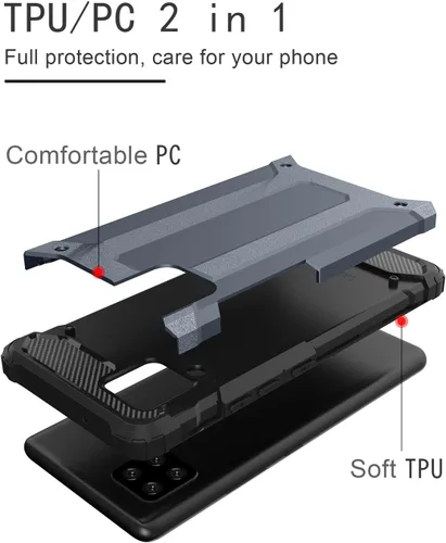 Miniatura 6 de Asuwish Funda para Samsung Galaxy Note 10 Lite con protector de pantalla de vidrio templado y accesorios para celular de doble capa, delgada