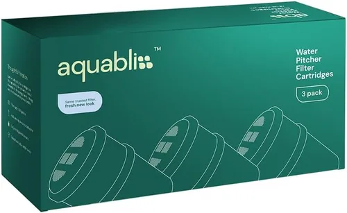 Miniatura 3 de AquaBliss Cartuchos de filtro de agua de repuesto, XL 2 veces más duraderos, los filtros de agua purificadores ofrecen agua potable de sabor limpio
