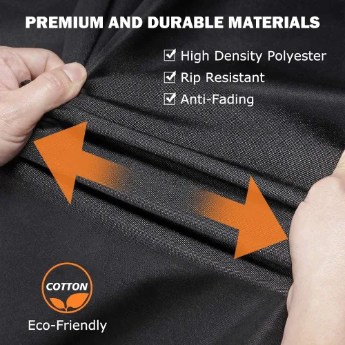 Miniatura 3 de Funda impermeable para motocicleta, forro polar de algodón y tela de poliéster resistente, resistente a los arañazos y a la intemperie