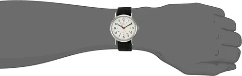 Miniatura 4 de Timex Reloj unisex Weekender de 1496in Negro crema blackCream 38 mm Correa