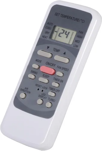Miniatura 8 de [Paquete de 2] R51M/E Control remoto de repuesto para aire acondicionado, control remoto de aire acondicionado compatible con R51 Series R51/E